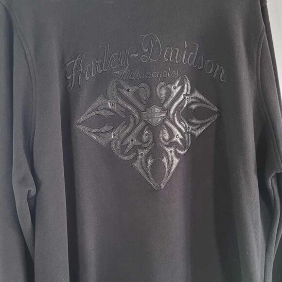 Harley Davidson button up jacket. Excellent condition. - Picture 10 of 13
